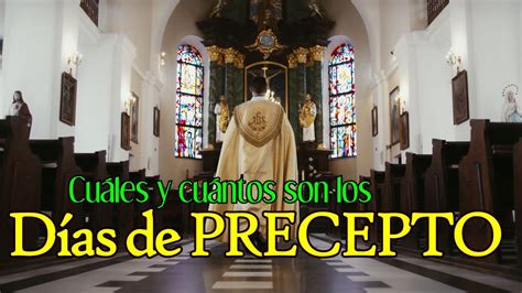 dias de preceptos de la iglesia catolica